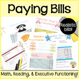 Paying Bills:  A Life Skills Activity for Secondary Students