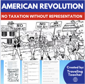 Preview of Paying for Photocopies: Taxation Without Representation: Reading & Activities