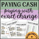 Paying with Exact Change | Sped Money Math Paying Cash | 3