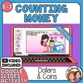 Paying with Money Google Slides Digital Activity