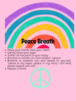 Preview of Peace Breath Poster