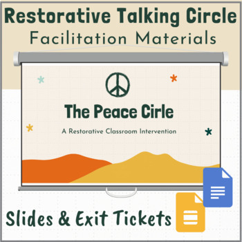 Preview of Peace Circle Facilitation Materials for Google Drive | Restorative Justice