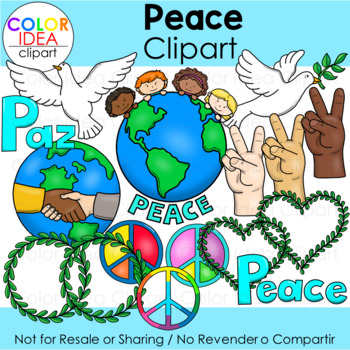 Preview of Peace Clip Art