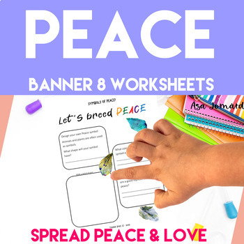 Preview of Peace Activities | Explore Symbols | Definitions |  Banner