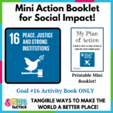 Peace, Justice, & Strong Institutions (SDG 16) Take Action