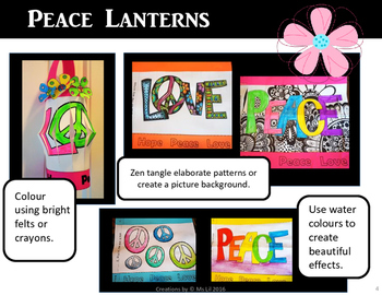 peace craft activity preview