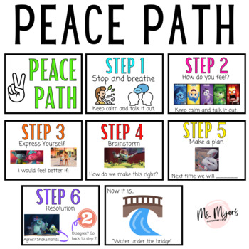 Peace Path by MsMyersPE Teachers Pay Teachers