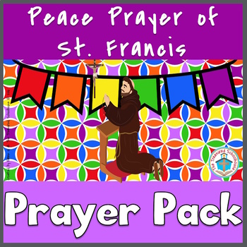 Preview of Peace Prayer of St. Francis Prayer Pack