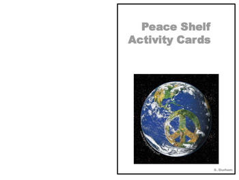 Preview of Peace Shelf Activity Task Cards