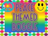 Peace Themed Boggle