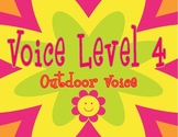 Peace Themed Voice Level Posters