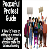 Peaceful Social Justice Protest Guide - Distance Learning