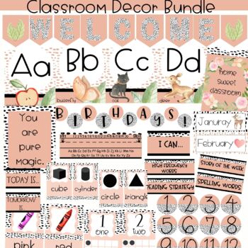 Preview of Classroom Decor Bundle