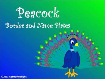 Peacock Name s Worksheets Teaching Resources Tpt