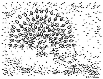 Peacock Extreme Dot To Dot Connect The Dots Pdf By Tim S Printables