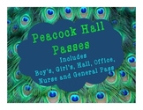 Peacock Hall Passes