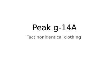 Preview of Peak G 14A