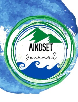 Preview of SEL: Peaks and Waves, Mental Health Teen/Young Adult Summer Mindset Journal