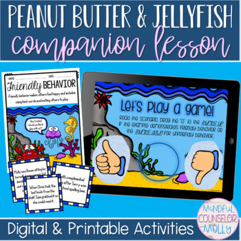 Preview of Peanut Butter & Jellyfish Lesson, Digital & Printable Version