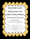 Peanut Butter Math Puzzles 1 CCSS Problem Solving Challeng