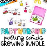 Peanut Butter and Jelly Partner Cards |  GROWING BUNDLE | 