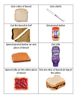 how to make a peanut butter and jelly sandwich step by step with pictures