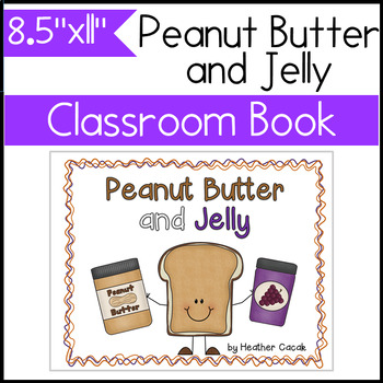 Preview of Peanut Butter and Jelly Sing and Read Book