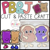 Peanut butter and jelly craft | Pb&j craft | Peanut butter