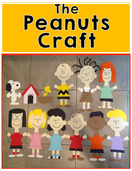 Preview of Peanuts Craft {Charlie Brown & the Gang}