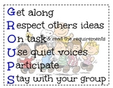 Peanuts Gang Group Acrostic Poster