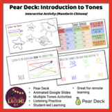 Pear Deck: Interactive Introduction to Tones (Mandarin Chinese)