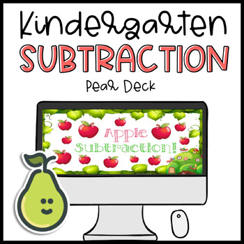 Preview of Pear Deck™ Kindergarten Math Subtraction Facts 