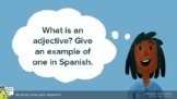Pear Deck: Spanish Adjective Agreement Review & Practice