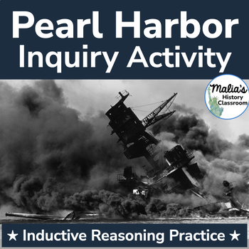 Preview of Pearl Harbor Attack Inquiry Activity (WWII)