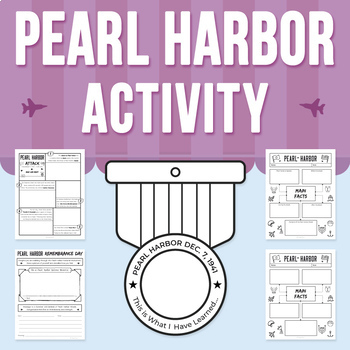 Preview of Pearl Harbor Day Activity | Reading, Writing and Craft
