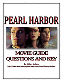 Pearl Harbor - Movie Guide Questions/Research with Key (Wo