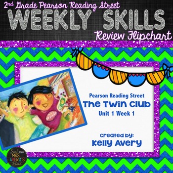 Preview of 2nd Grade Reading Street The Twin Club 1.1