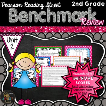 Preview of 2nd Grade Reading Street Unit 2 Benchmark Assessment Review