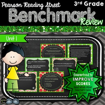 Preview of 3rd Grade Reading Street Unit 1 Benchmark Review