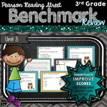Preview of 3rd Grade Reading Street Unit 3 Benchmark Review
