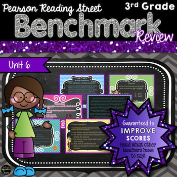 Preview of 3rd Grade Reading Street Unit 6 Benchmark Review