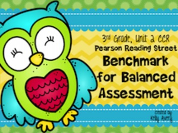 Preview of 3rd Grade Reading Street Unit 2 Balanced Assessment Review