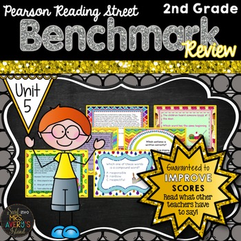 Preview of 2nd Grade Reading Street Unit 5 Benchmark Assessment Review