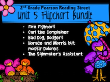 Preview of 2nd Grade Reading Street Unit 5 Bundle