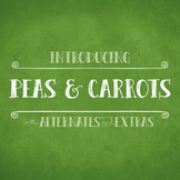 Peas & Carrots Font for Commercial Use