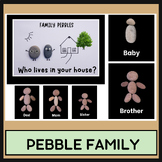 Pebble Family | Loose Parts Play  for 'All About Me' Theme