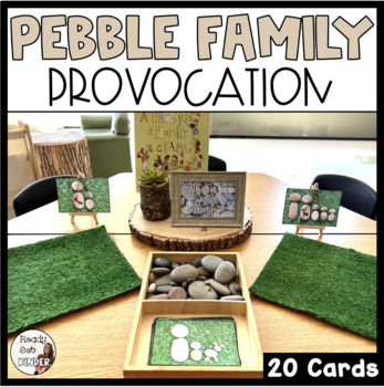 Preview of Pebble Family Provocation | Belonging and Contributing Inivitation