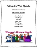 Pebble Go Web Quest Bundle: Women in History