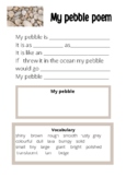 Pebble poem worksheet