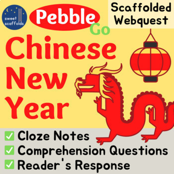 Preview of PebbleGo Lunar New Year: Research, Reading Comprehension, Writing Activity
